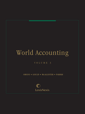cover image of World Accounting